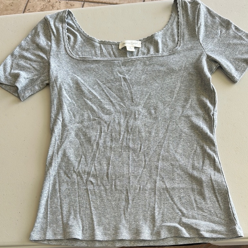 Gray Women's Top